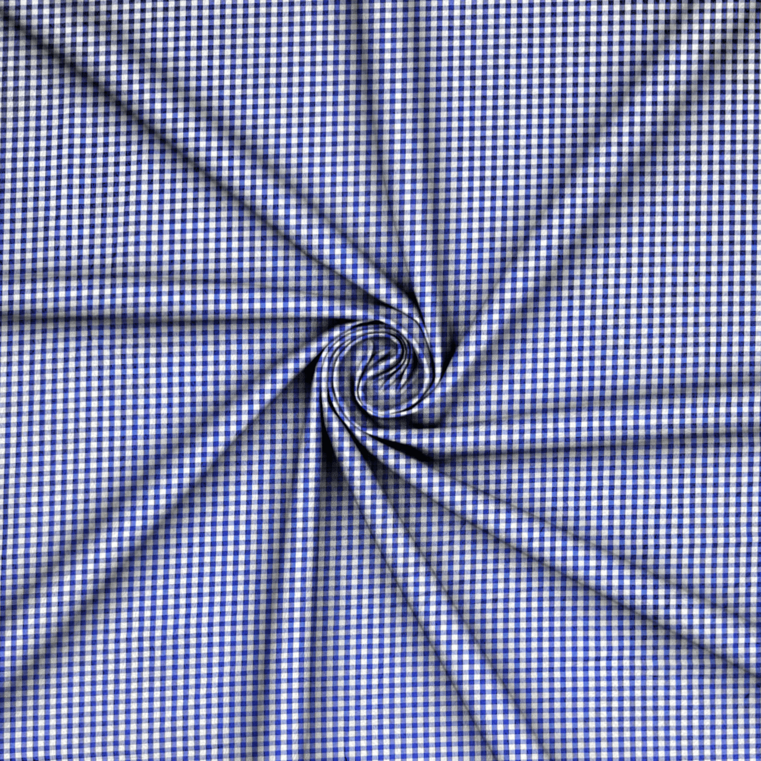 Gingham Check Royal - Ragland Fabrics