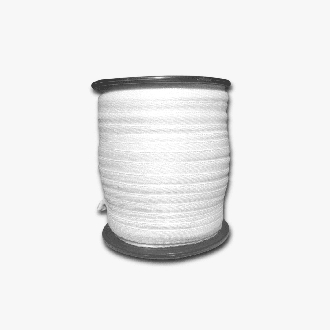 Hanger loop Tape 6mm White ( 3x Roll Sizes) - Ragland Fabrics