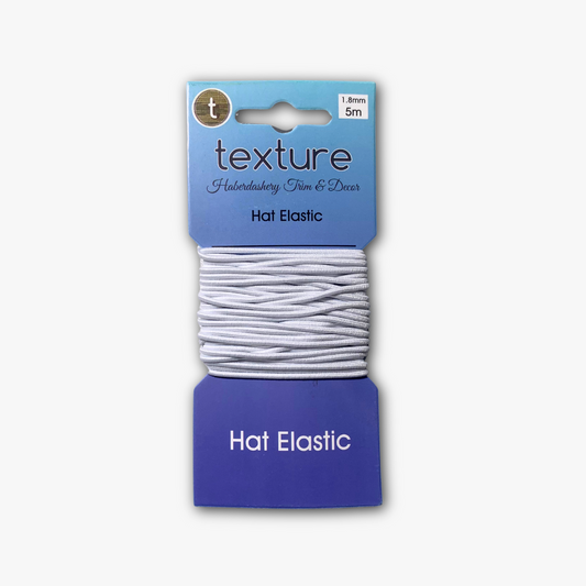 Hat Elastic (5met) - White