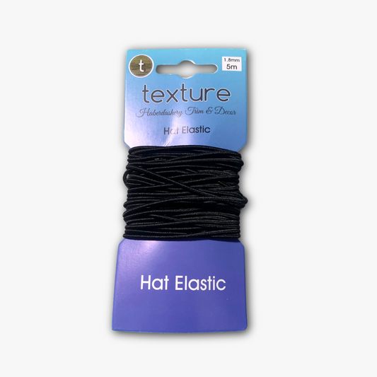 Hat Elastic (5met) - Black