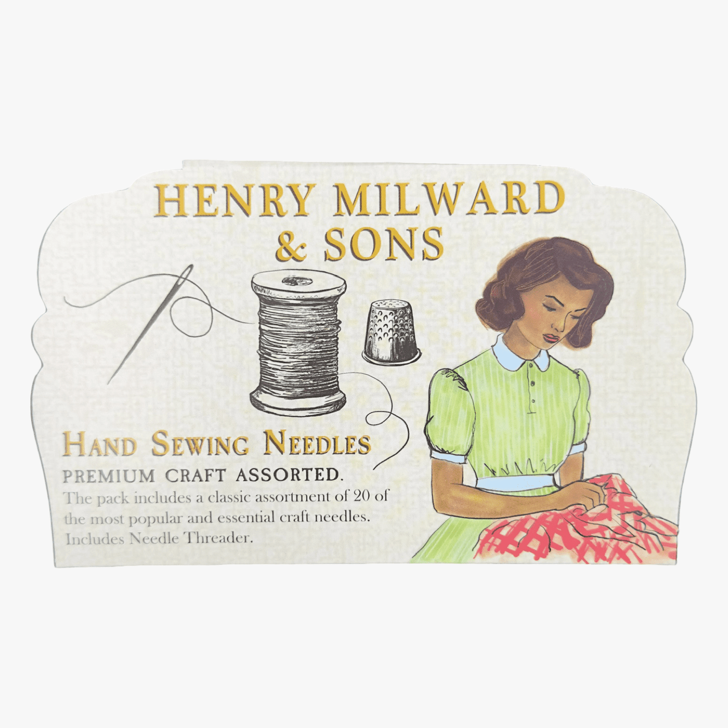 Henry Milward & Sons Needle Book - Ragland Fabrics