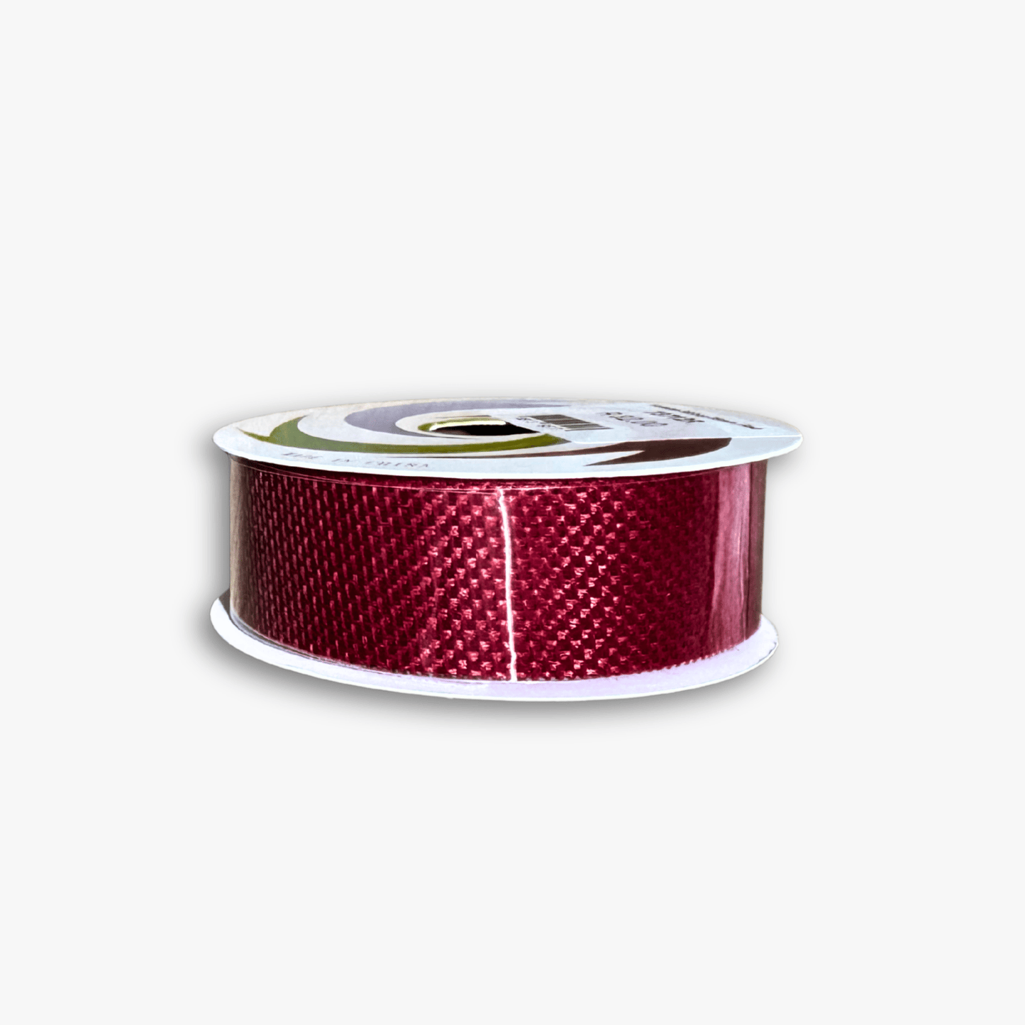 Hessian Ribbon 25mm | Red - Ragland Fabrics