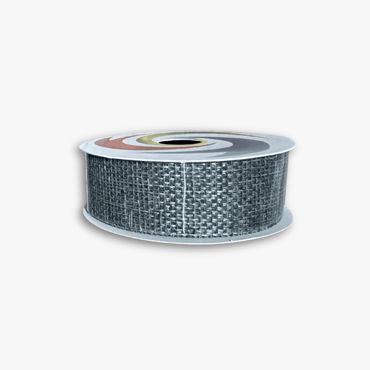 Hessian Ribbon 25mm | Teal - Ragland Fabrics