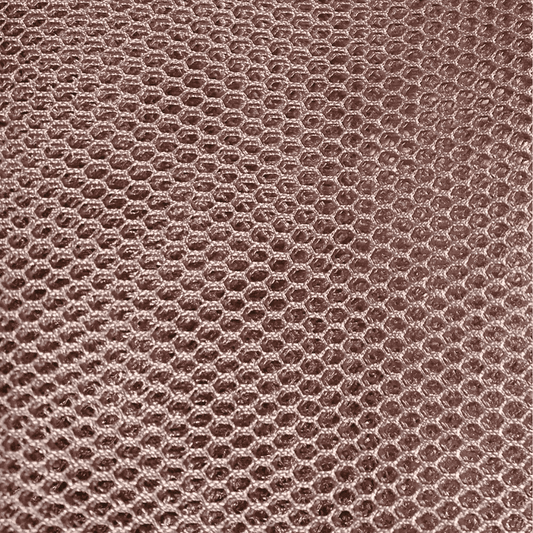Honey Comb Mesh Rose Khaki - Ragland Fabrics