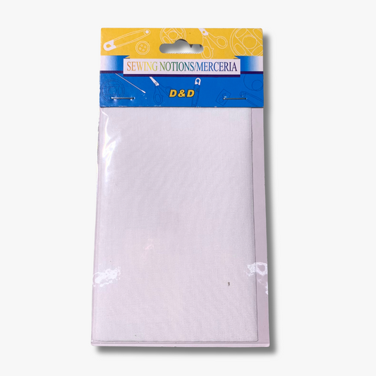 Iron-On Mending Fabric - White