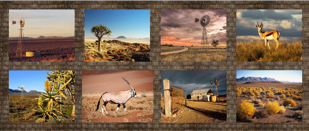 Place Mats South Africa Karoo Landscape