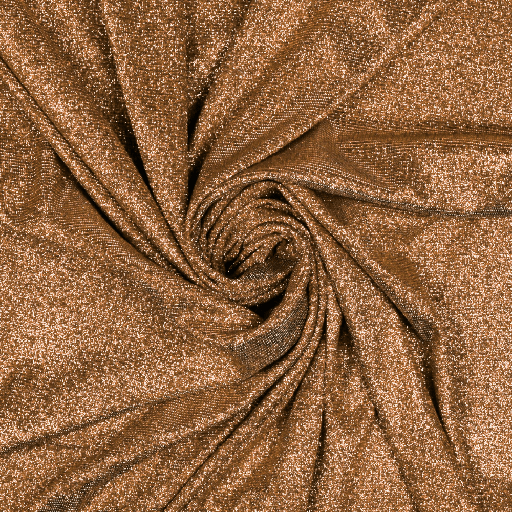 Katrina Metallic Knit Gold - Ragland Fabrics