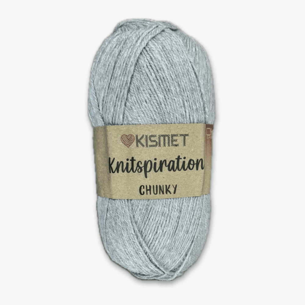 Knitspiration CHUNKY Light Grey Heather K21 - Ragland Fabrics