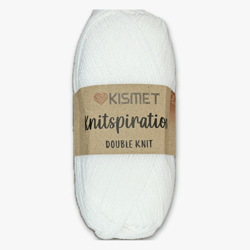 Knitspiration CHUNKY White K01 - Ragland Fabrics