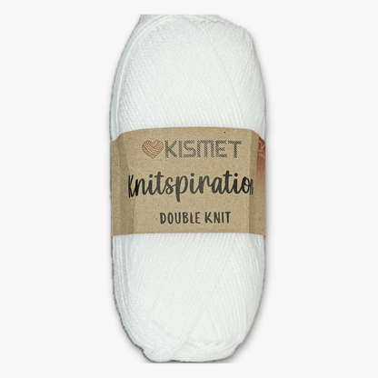 Knitspiration CHUNKY White K01 - Ragland Fabrics