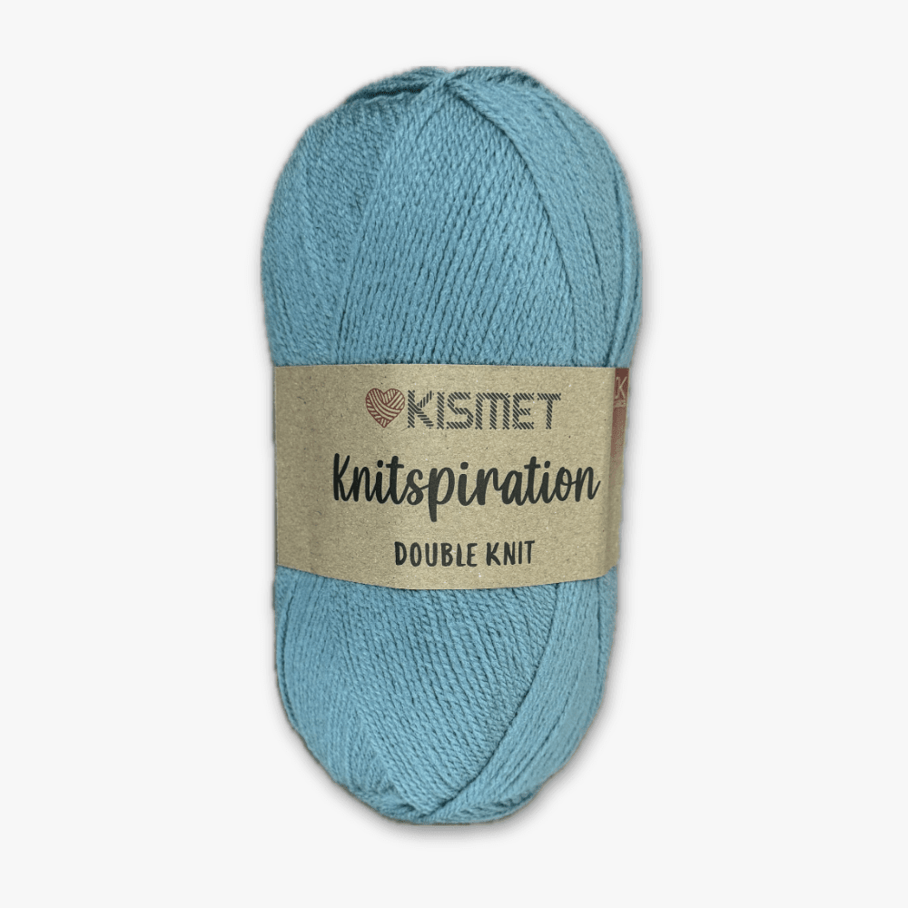 Knitspiration Dbl Knit Steel Blue K14 - Ragland Fabrics