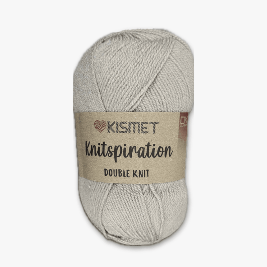 Knitspiration Dbl Knit Stone Grey K23 - Ragland Fabrics