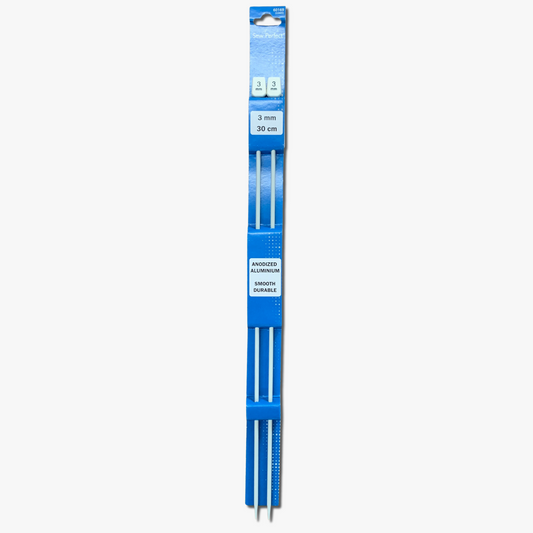 Knitting Needle Aluminium 3.00mm/30cm