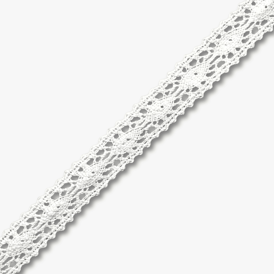 Lace Torchon White Des.1 - Ragland Fabrics