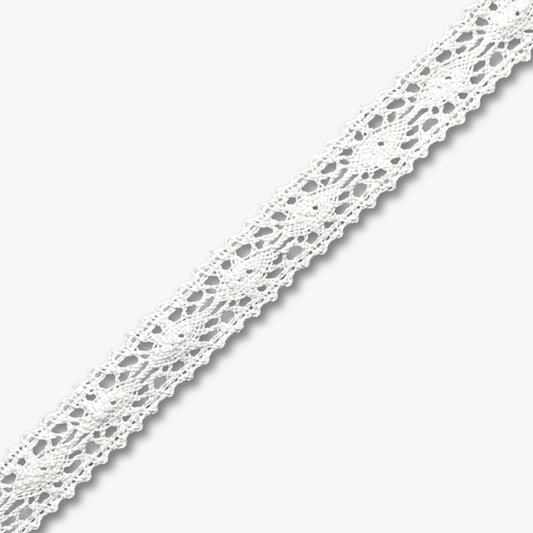 Lace Torchon White Des.1 - Ragland Fabrics