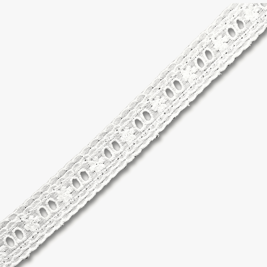 Lace Torchon White Des.11 - Ragland Fabrics