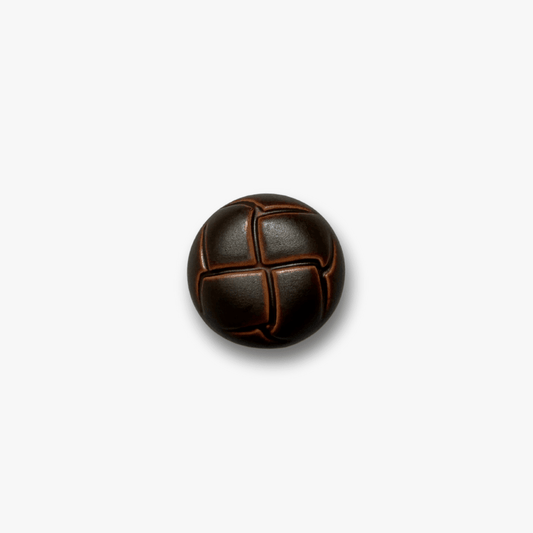 Leather Look Button Medium - Ragland Fabrics