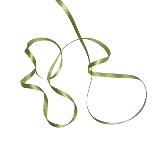 Satin Ribbon 6mm Light Green | TBD - Ragland Fabrics
