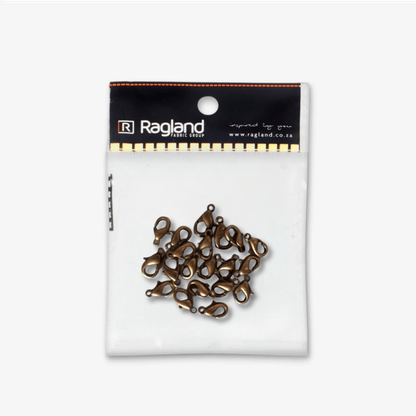 Lobster Clasps | Assorted 10mm - Ragland Fabrics