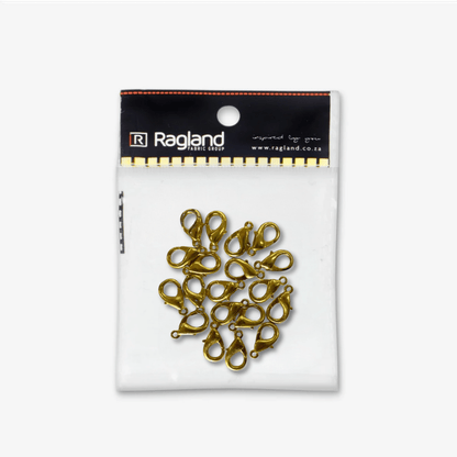 Lobster Clasps | Assorted 15mm - Ragland Fabrics