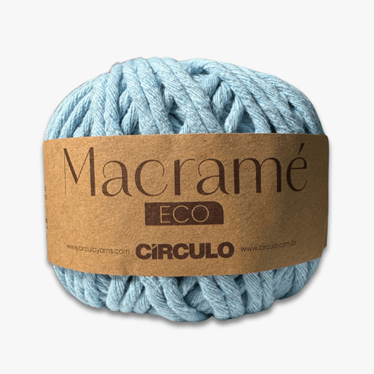 Macrame Yarn Candy Blue 250gram - Ragland Fabrics
