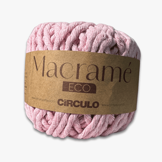Macrame Yarn Candy Rose 250gram - Ragland Fabrics