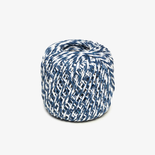 Bakers Twine / Macrame String 1mm Blue/White