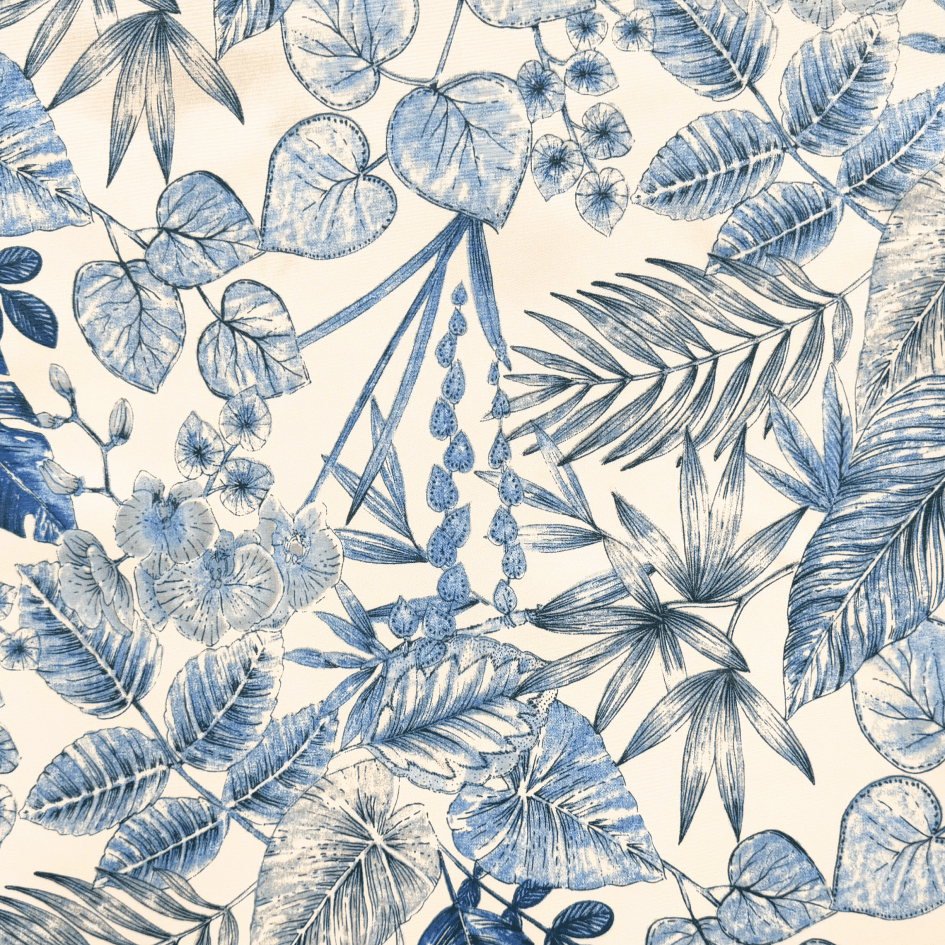 Marbella Outdoor Flora Delft Blue - Ragland Fabrics