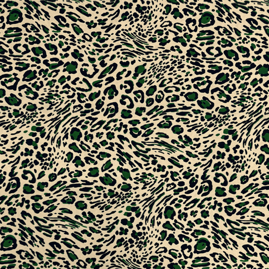Marbella Outdoor Green Leopard - Ragland Fabrics