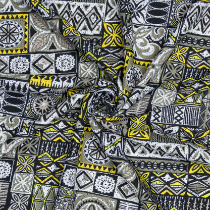 Printed Mini Matt African Batik