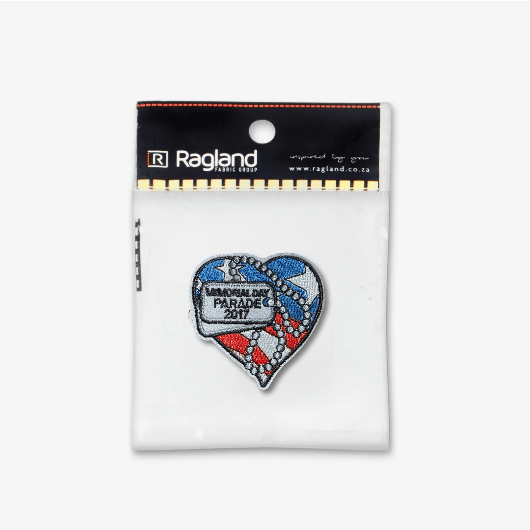 Motif Iron On Badge - Memorial Day - Ragland Fabrics