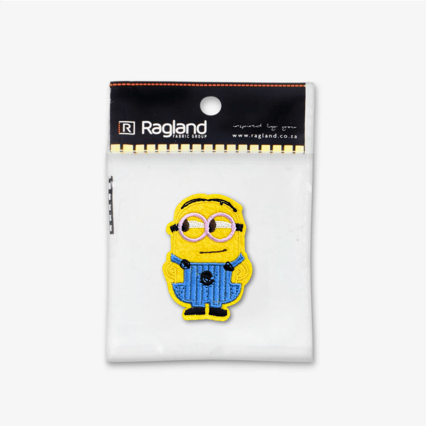 Motif Iron On Badge - MINION - Ragland Fabrics