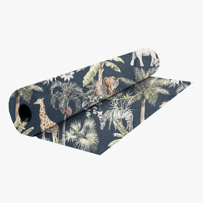 Box Weave Furnishing Night Jungle - Ragland Fabrics