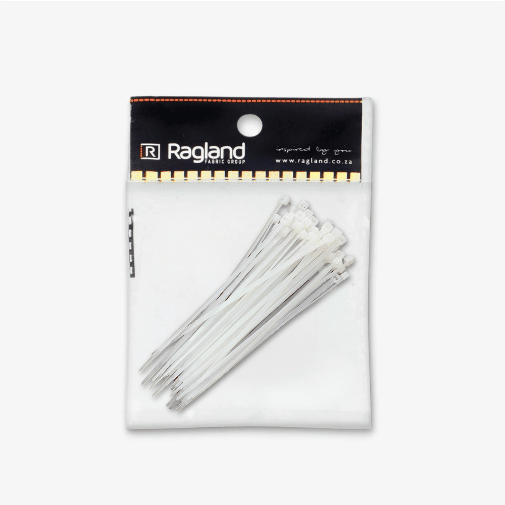 Nylon Cable Ties | 50/100pcs - Ragland Fabrics