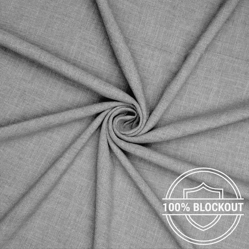 Orient Linen Look Curtaining Murmur - Ragland Fabrics