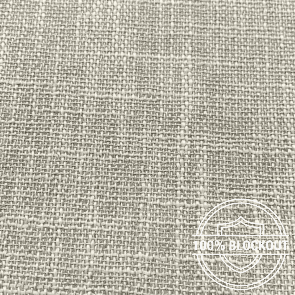 Orient Linen Look Curtaining Soap Stone - Ragland Fabrics