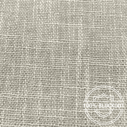 Orient Linen Look Curtaining Soap Stone - Ragland Fabrics