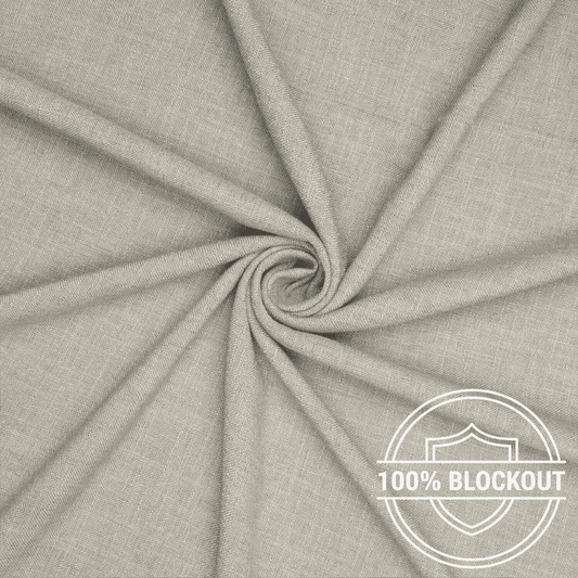 Orient Linen Look Curtaining Soap Stone - Ragland Fabrics