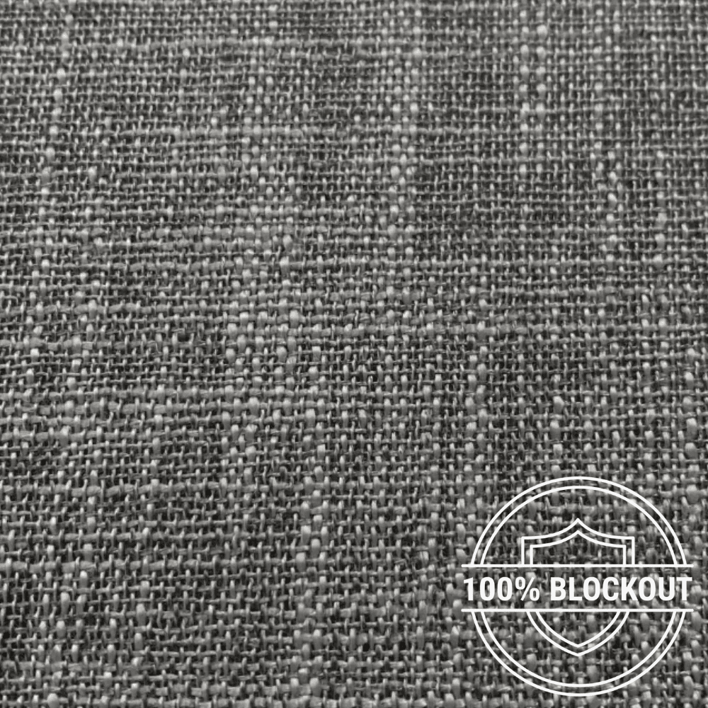 Orient Linen Look Curtaining Wild Dove - Ragland Fabrics