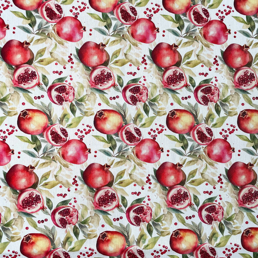 Box Weave Furnishing Pomegranate White - Ragland Fabrics