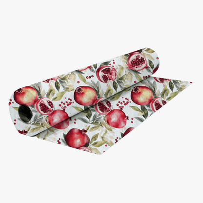 Box Weave Furnishing Pomegranate White - Ragland Fabrics