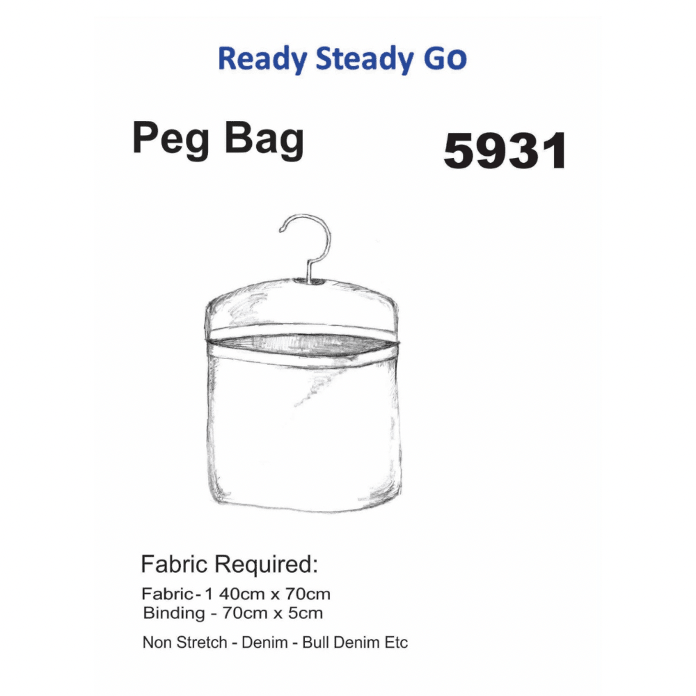 Pattern | Peg Bag 5931 - Ragland Fabrics