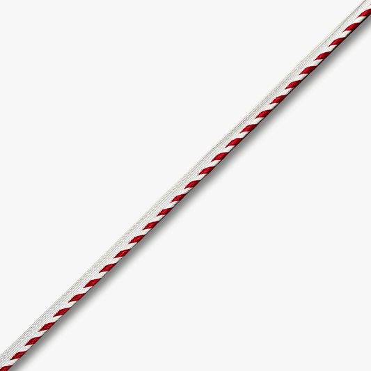 Piping Polycotton Red Striped - Ragland Fabrics
