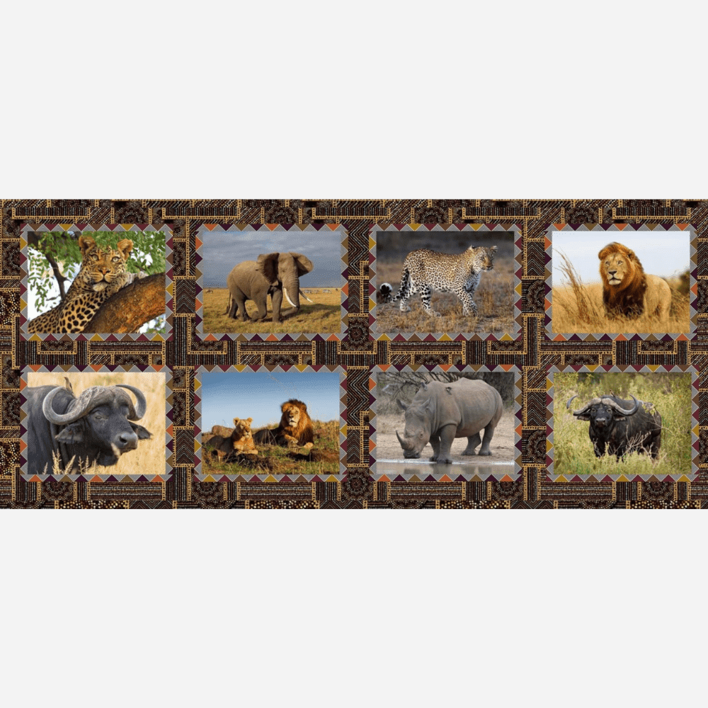 Place Mats South Africa Big 5 - Ragland Fabrics