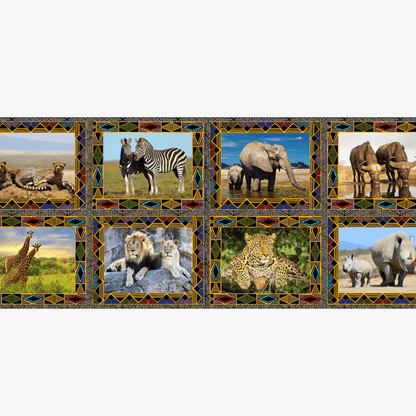 Place Mats South Africa Safari - Ragland Fabrics