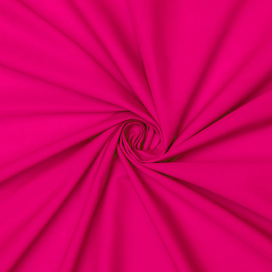 Plain Polycotton Pink cerise 16 - Ragland Fabrics