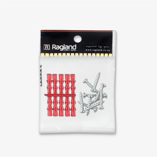 Plugs & Screws (Pack of 10)