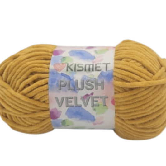 Plush Velvet Mustard Col.16