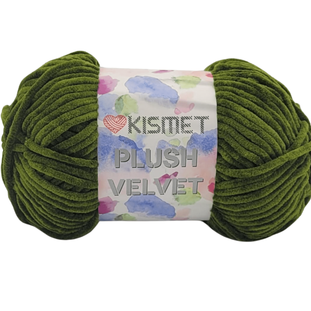 Plush Velvet Fern Green Col.32