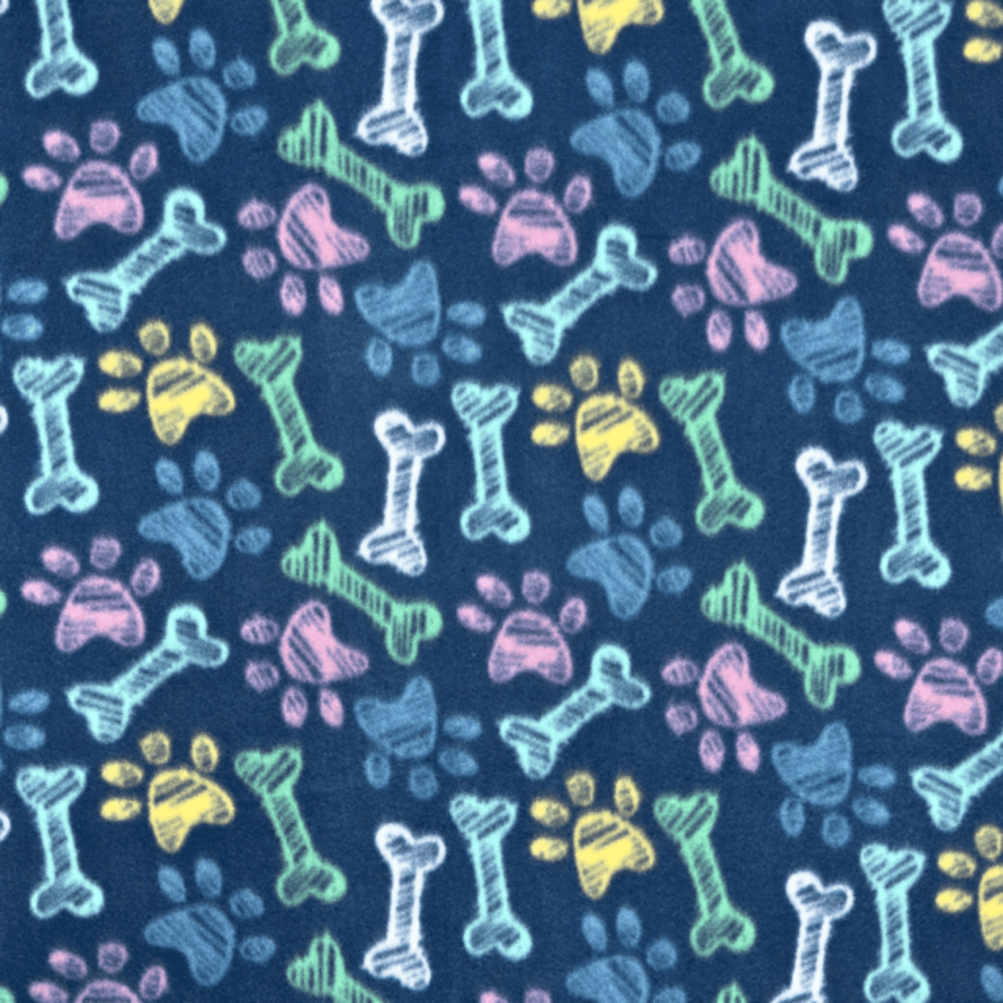 Printed Polar Fleece Doggy - Ragland Fabrics